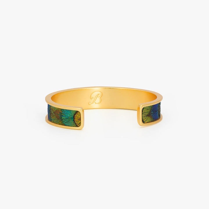 THI FEATHER THIN CUFF BRACELET