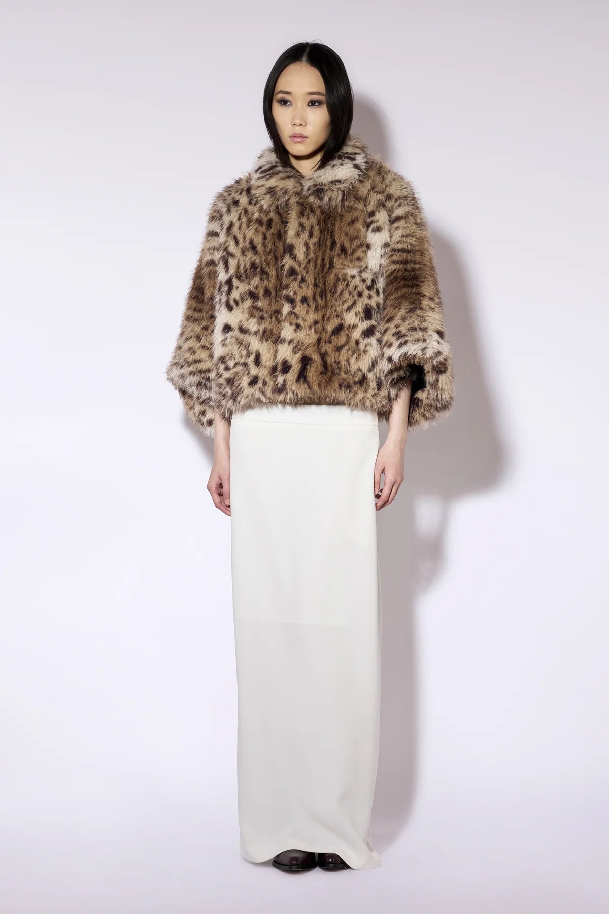 LYNX FAUX FUR COAT