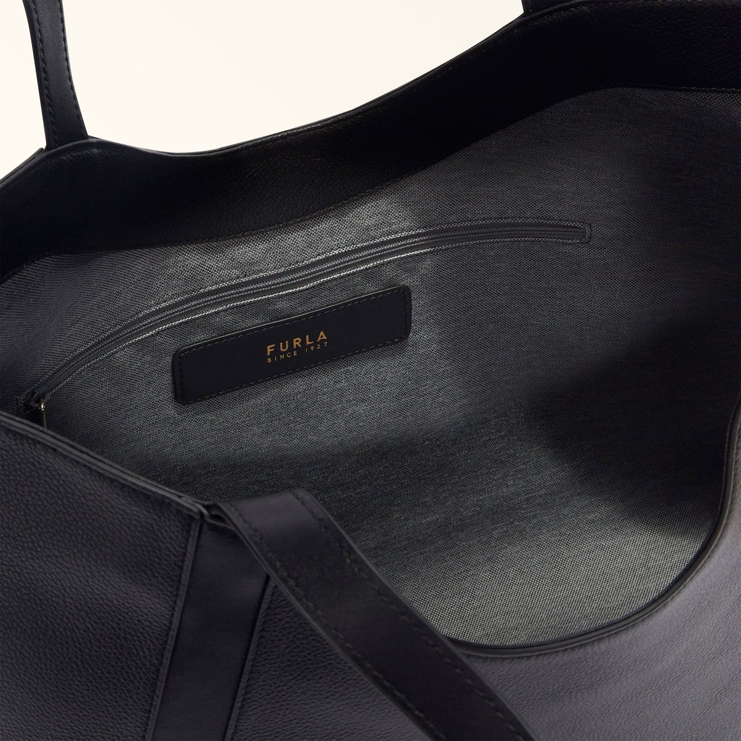 FURLA GOCCIA SHOULDER XL BAG - BLACK