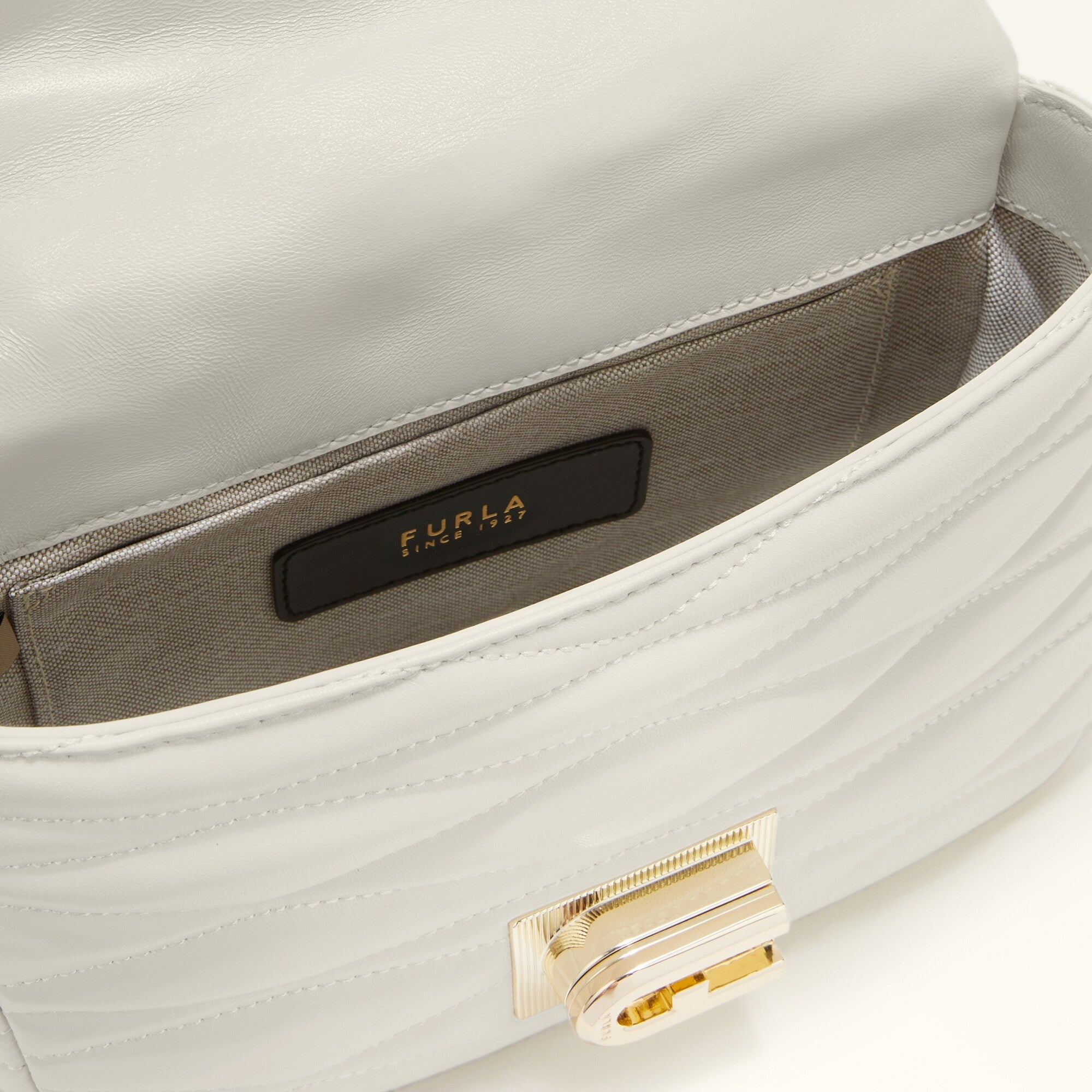 FURLA 1927 CROSSBODY SMALL BAG - PANNA