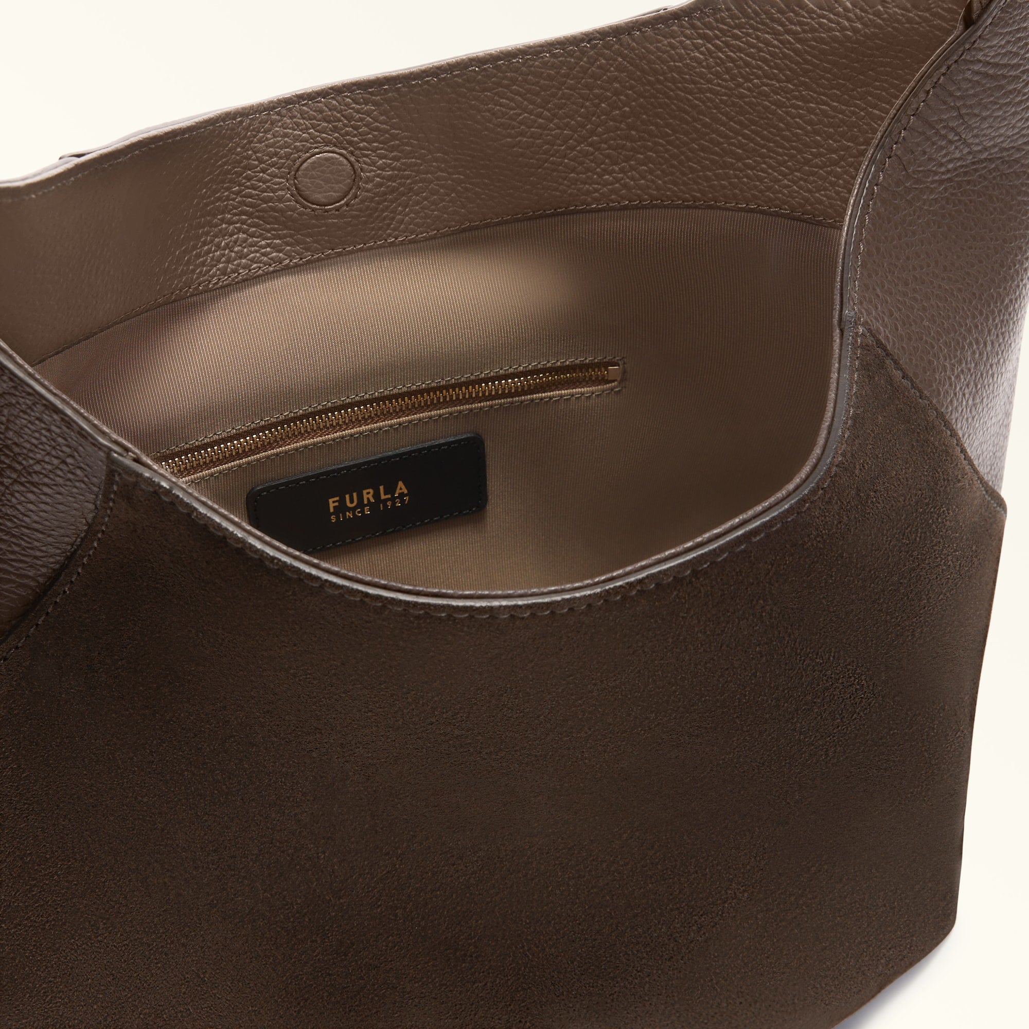 FURLA LARA MEDIUM SHOULDER BAG - TONI ESPRESSO