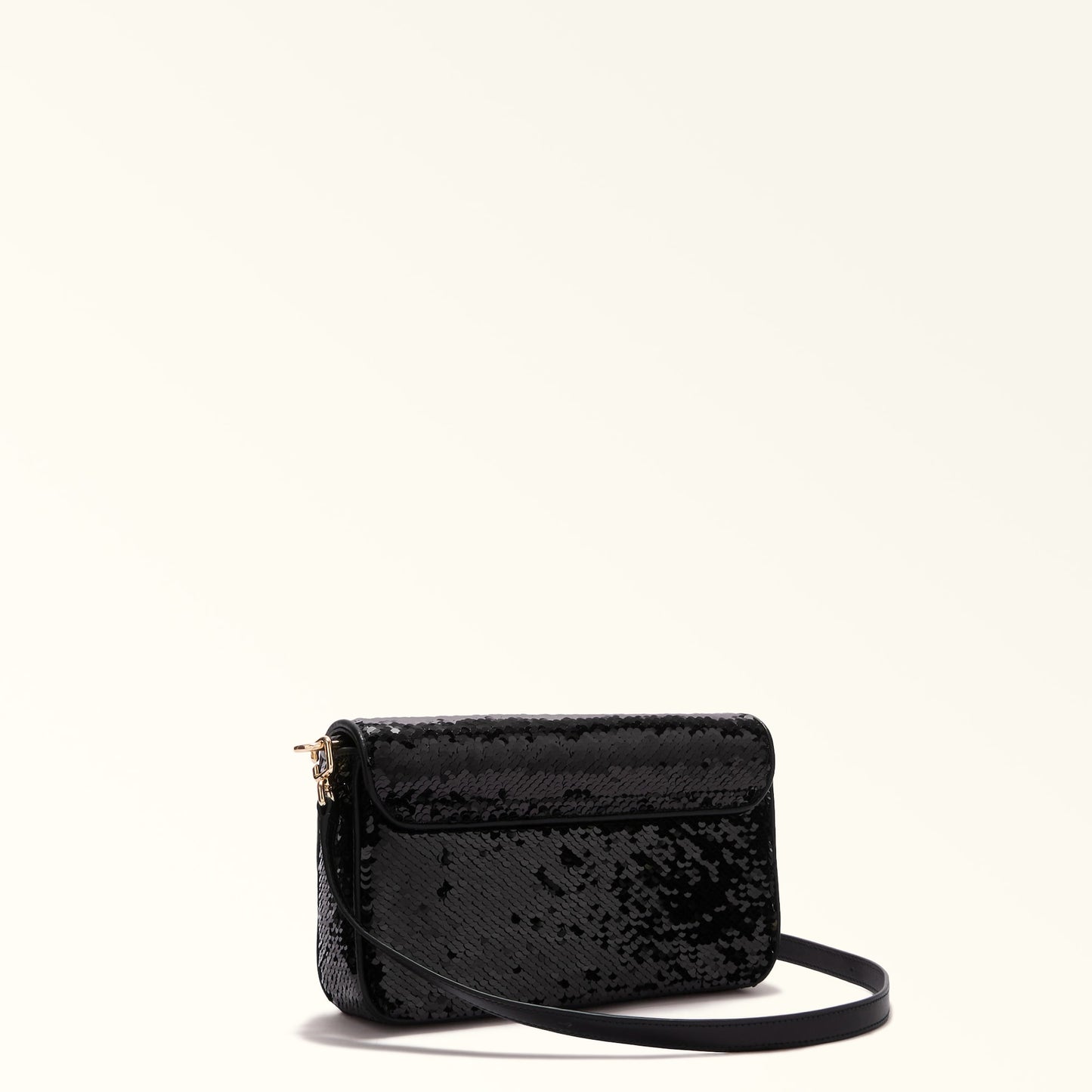 FURLA IRIDE SMALL CROSSBODY BAG - BLACK