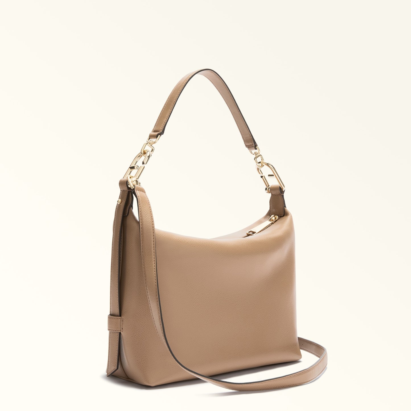FURLA TONIE MEDIUM SHOULDER BAG - TOFFEE