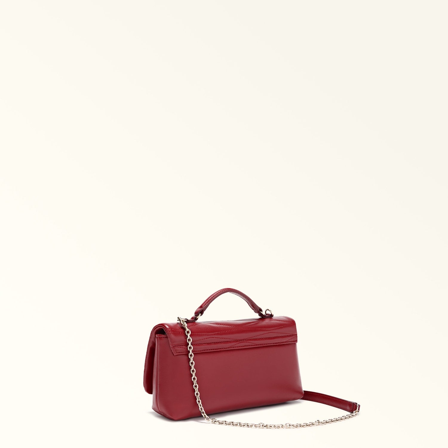 FURLA 1927 MINI QUILTED BAG - CHERRY