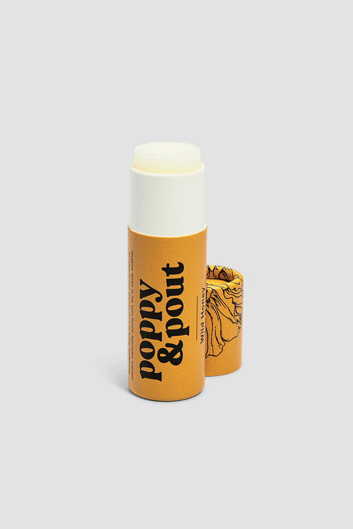 POPPY & POUT LIP BALM - WILD HONEY