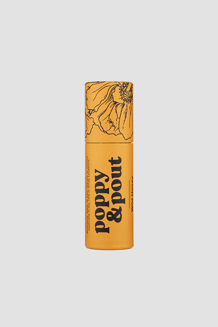 POPPY & POUT LIP BALM - WILD HONEY