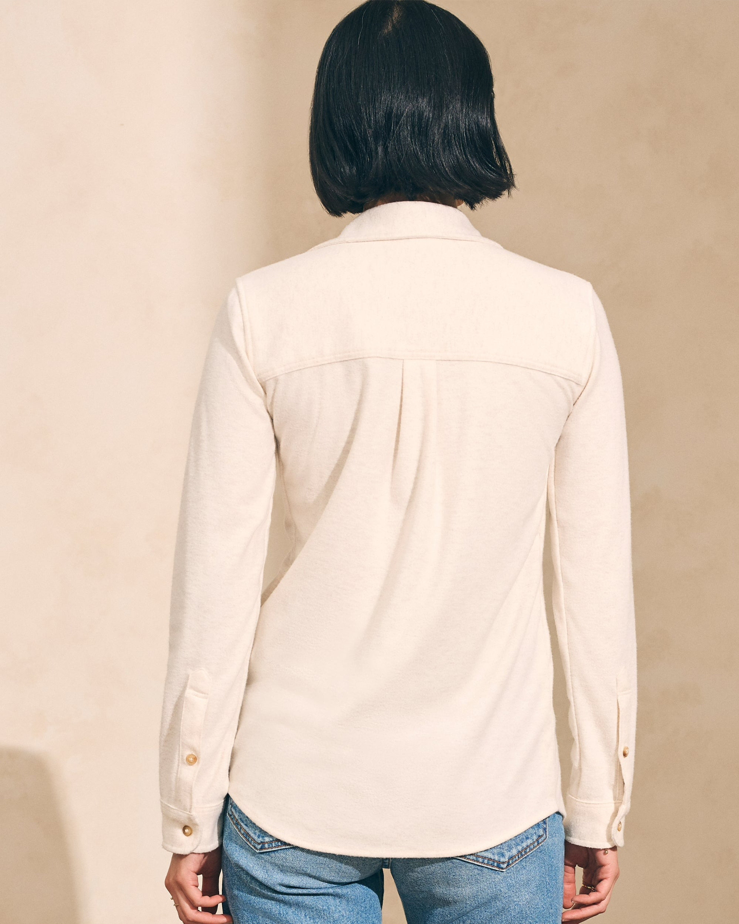 LEGEND SWEATER SHIRT - OFF WHITE