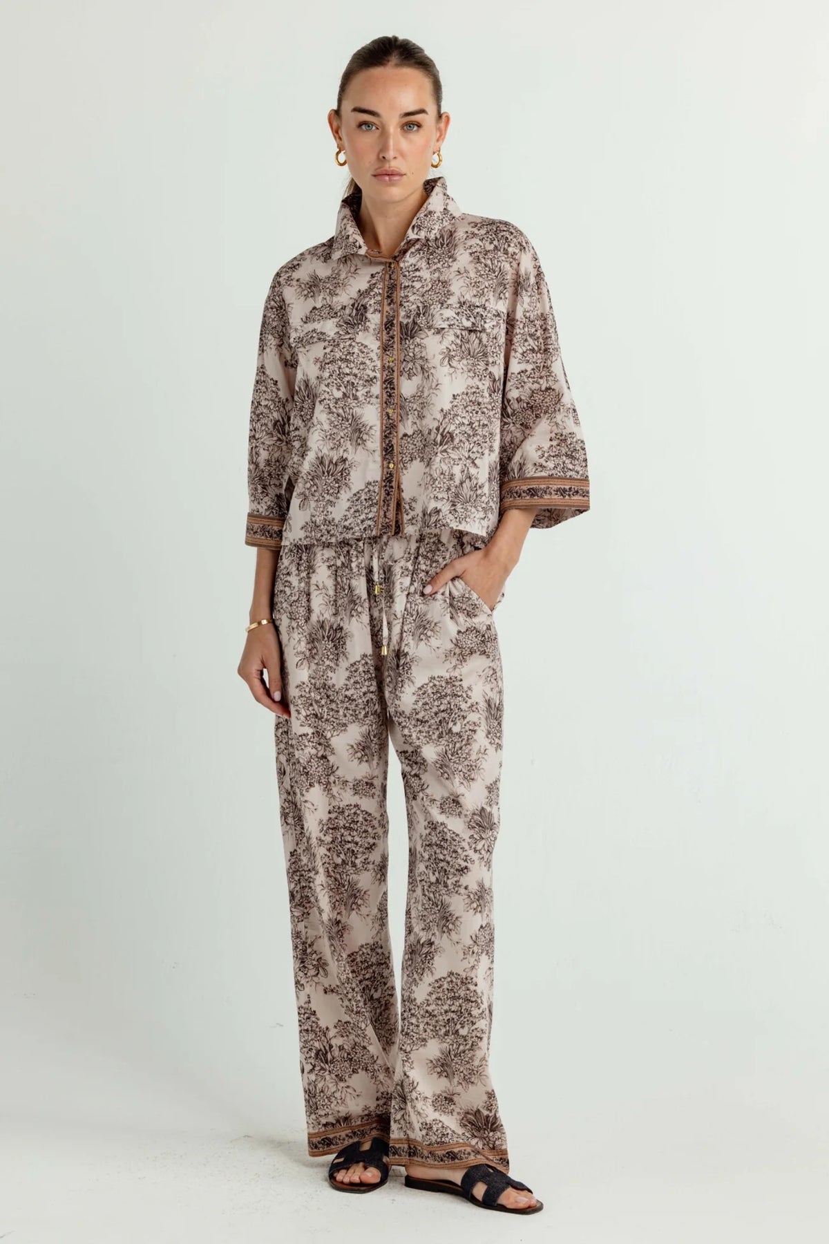 PARCHMENT GARDEN SIMONA SHIRT