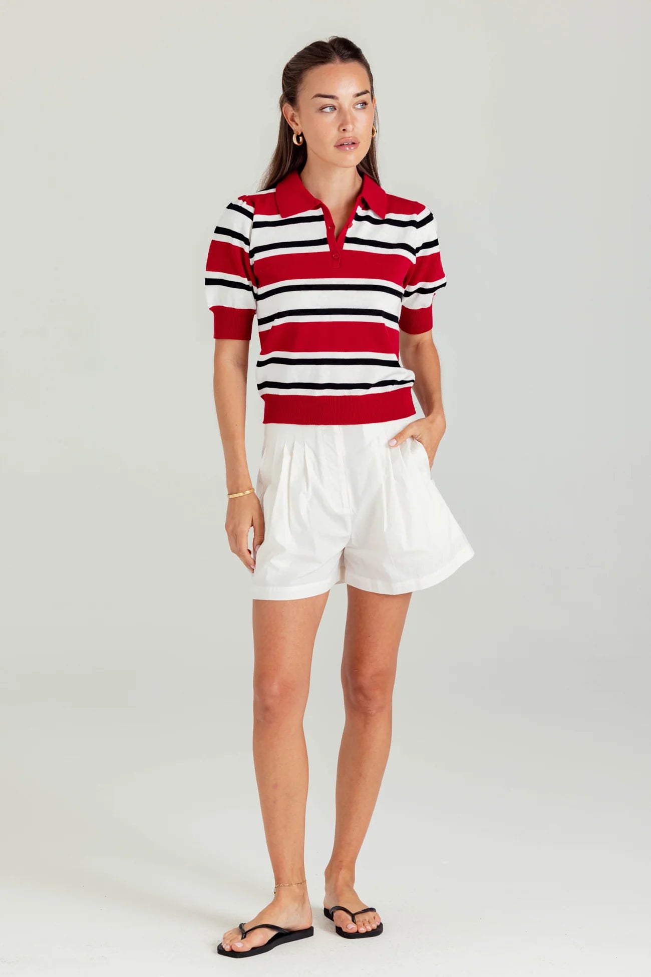 ADAIR KNIT POLO - AMERICANA KNIT