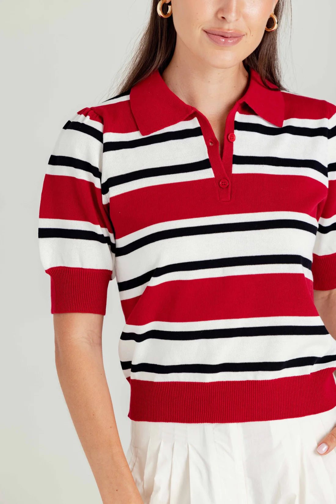 ADAIR KNIT POLO - AMERICANA KNIT