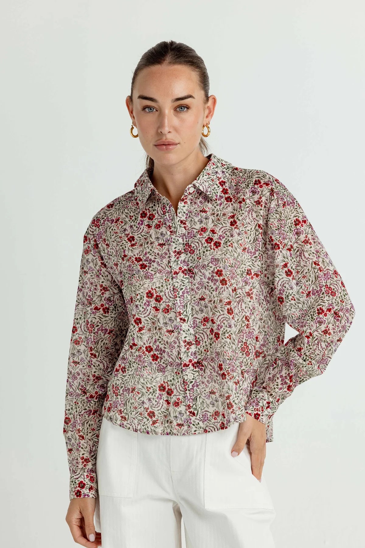 ARTHUR DAMSON GARDEN COTTON SHIRT