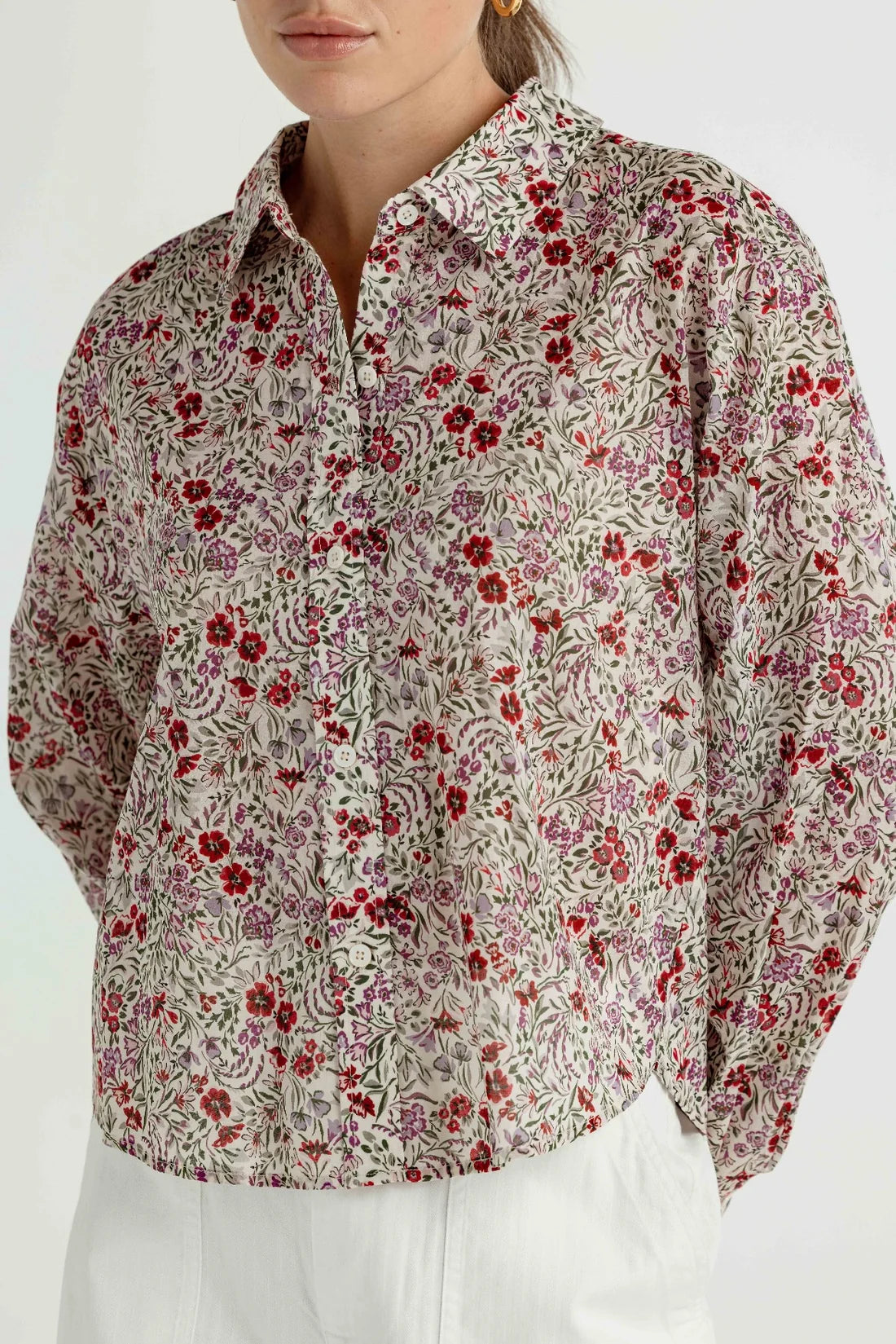 ARTHUR DAMSON GARDEN COTTON SHIRT