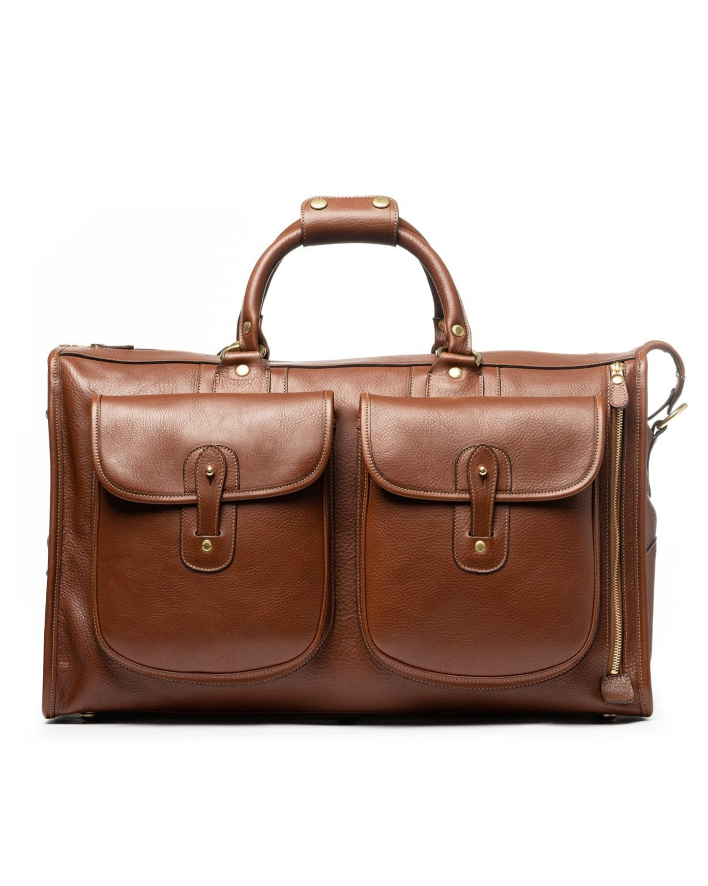 VINTAGE CHESTNUT LEATHER EXPRESS BAG