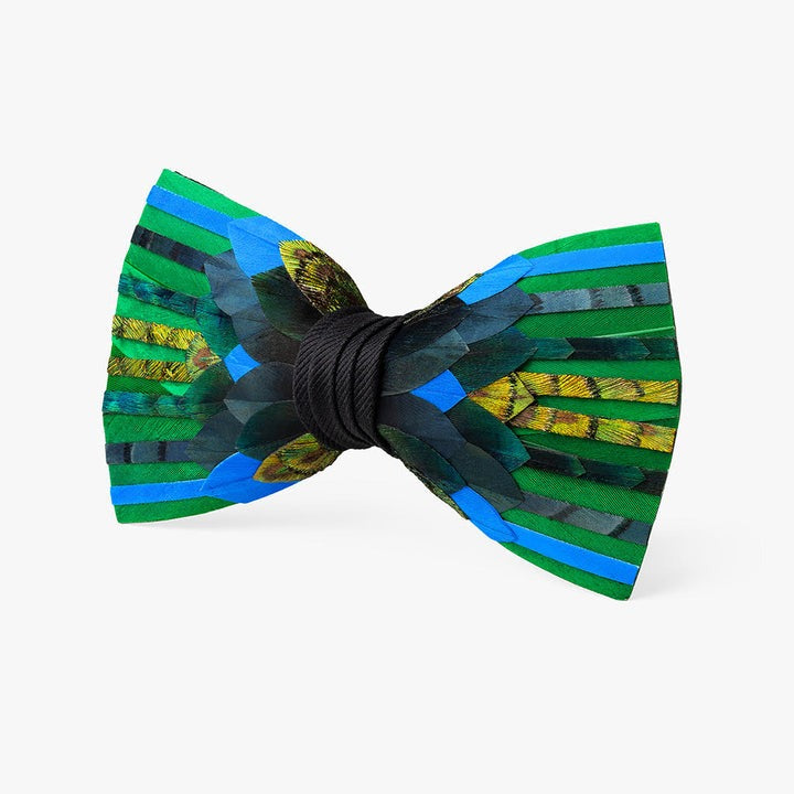 ABACO FEATHER BOW TIE
