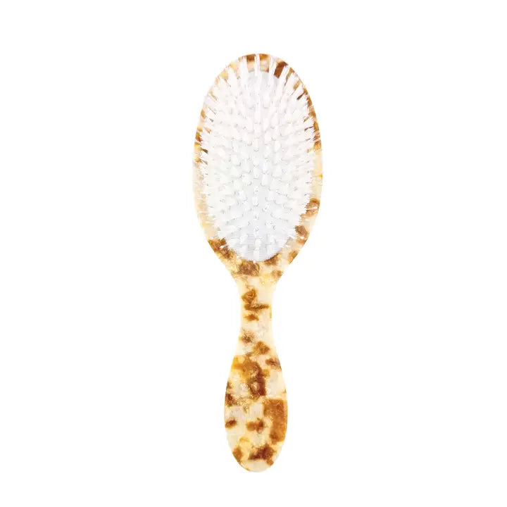 HAND PAINTED LUNA MOTH AMAZING HAIR DAY BRUSH