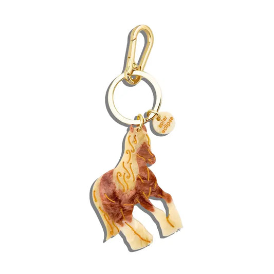 HAND PAINTED HORSE BAG CHARM