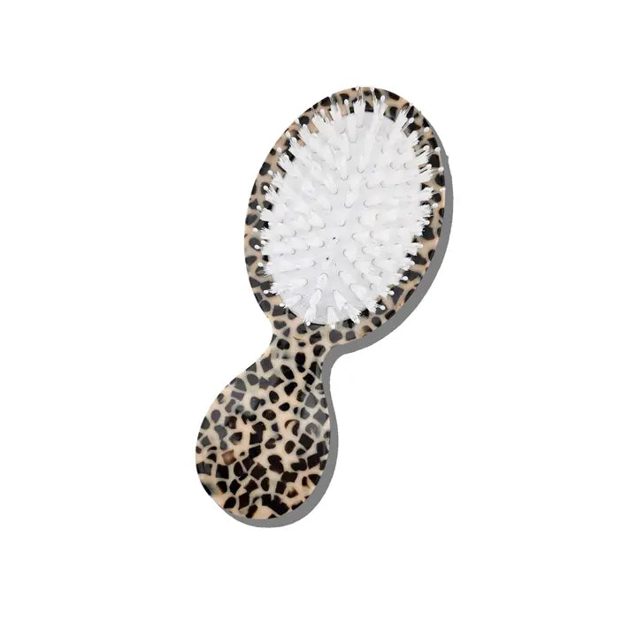 HAND-PAINTED AMERICANA TEDDY HANDBAG HERO BRUSH