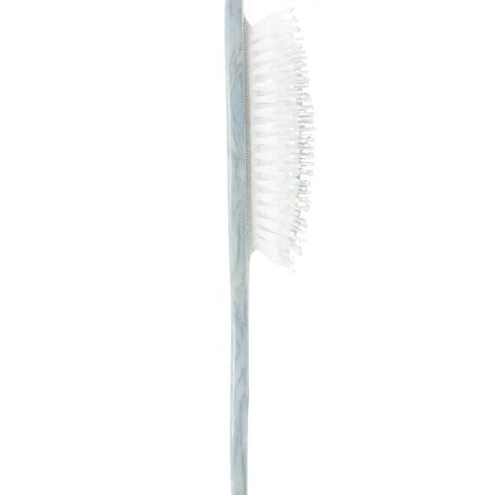HAND PAINTED HORSE AMAZING DAY BRUSH- BLUE