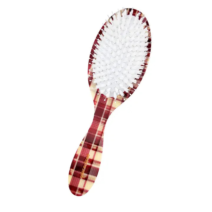 HAND PAINTED PAISLEY HEART AMAZING DAY HAIR BRUSH
