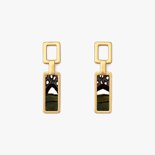 ANAYA FEATHER DROP EARRINGS