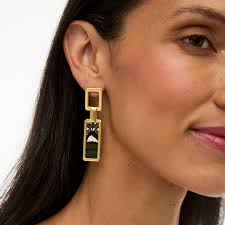 ANAYA FEATHER DROP EARRINGS