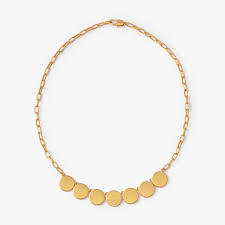 ELLIE FEATHER MULTI BEZEL NECKLACE