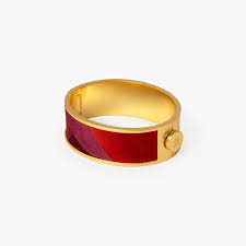 FINLEY FEATHER HINGE CUFF BRACELET