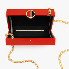 BASEL RED TURKEY CLUTCH