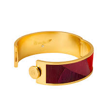 FINLEY FEATHER HINGE CUFF BRACELET