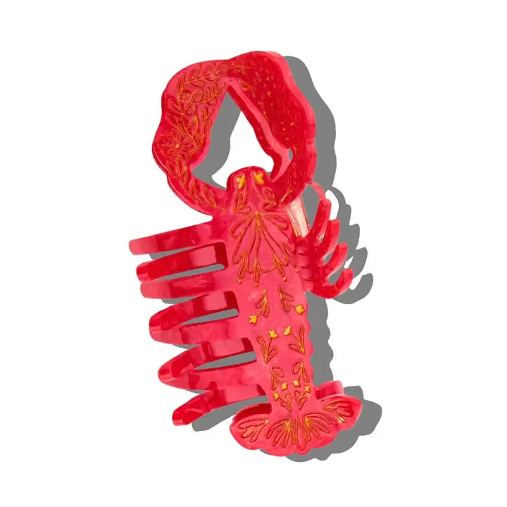 HAND PAINTED LOBSTER CLAW CLIP