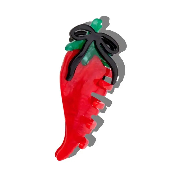 HAND PAINTED BASQUE PEPPER CLAW CLIP