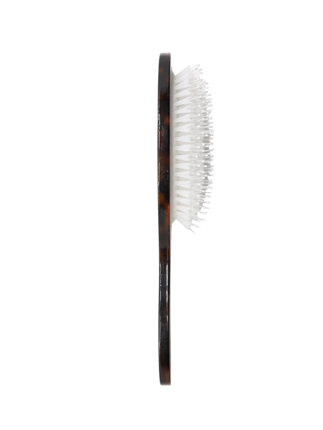 HAND PAINTED JET SETTER HAIR BRUSH