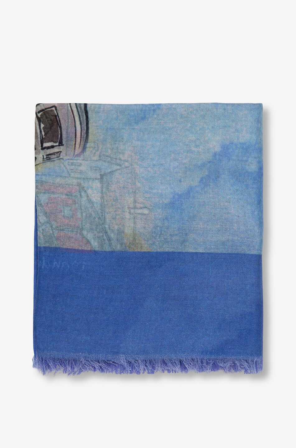 MILANO PRINT CASHMERE SILK SCARF