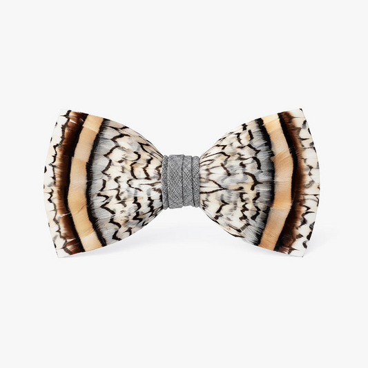 EXUMA FEATHER BOW TIE