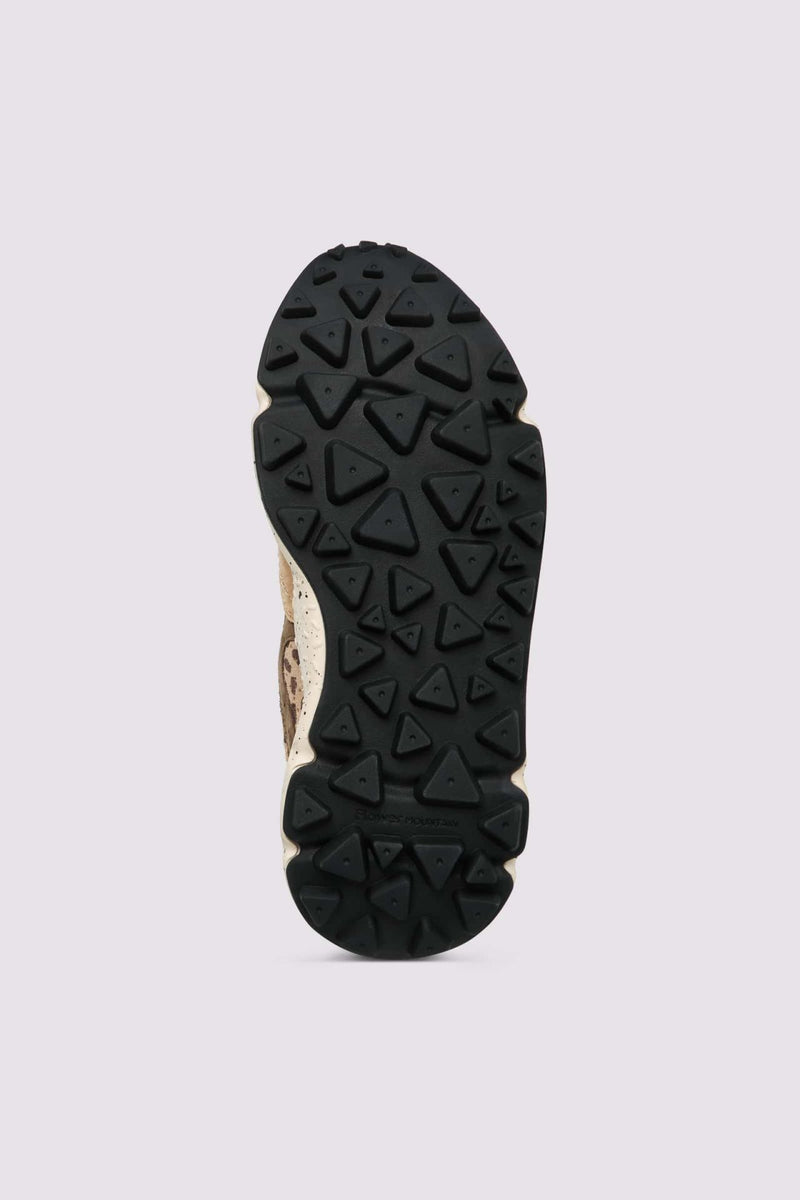 YAMANO 3 UNI SUEDE NYLON SNEAKER - BEIGE/MILK/LIGHT BROWN