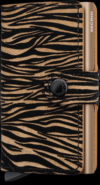 MINIWALLET - ZEBRA BEIGE