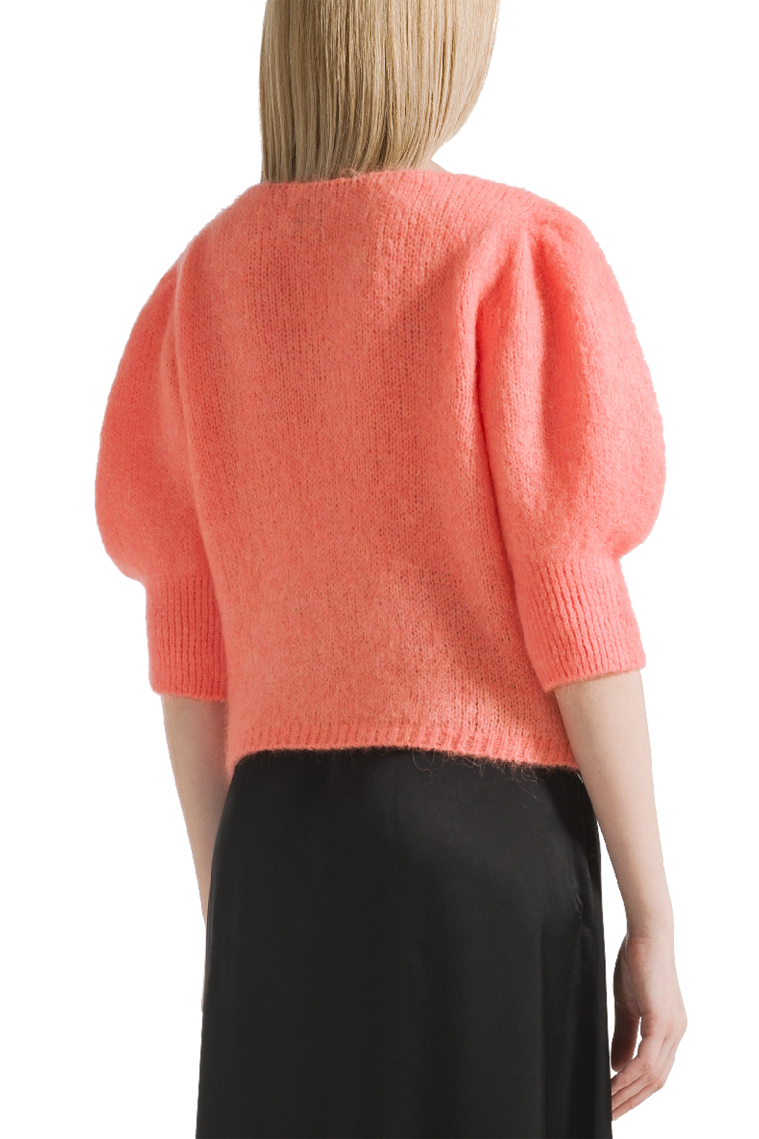 KOA ALPACA BLEND PULLOVER - SALMON