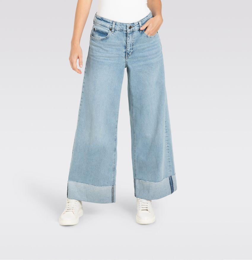 NEVADA SUPERWIDE JEANS - URBAN AZUR BLUE
