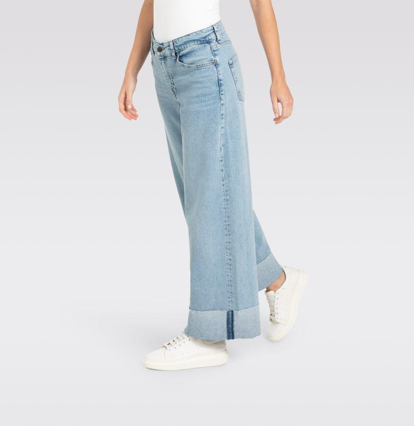 NEVADA SUPERWIDE JEANS - URBAN AZUR BLUE