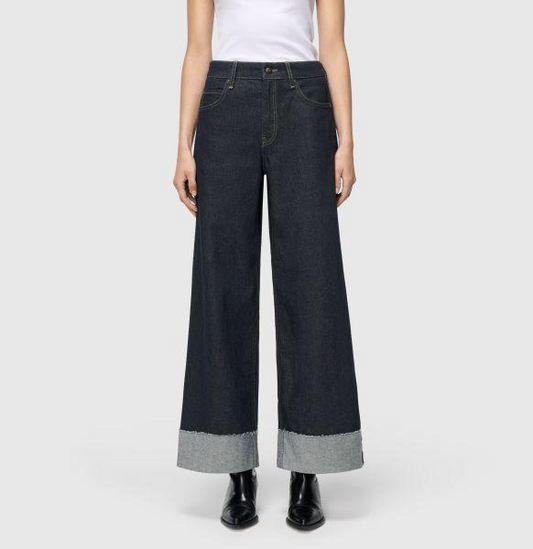 NEVADA SUPERWIDE JEANS - FASHION RINSED WASH