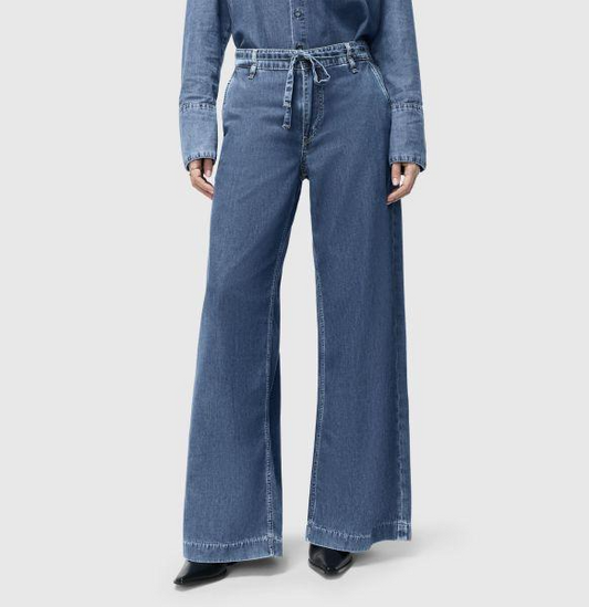 WENDY DENIM TROUSER - MID BLUE HERITAGE