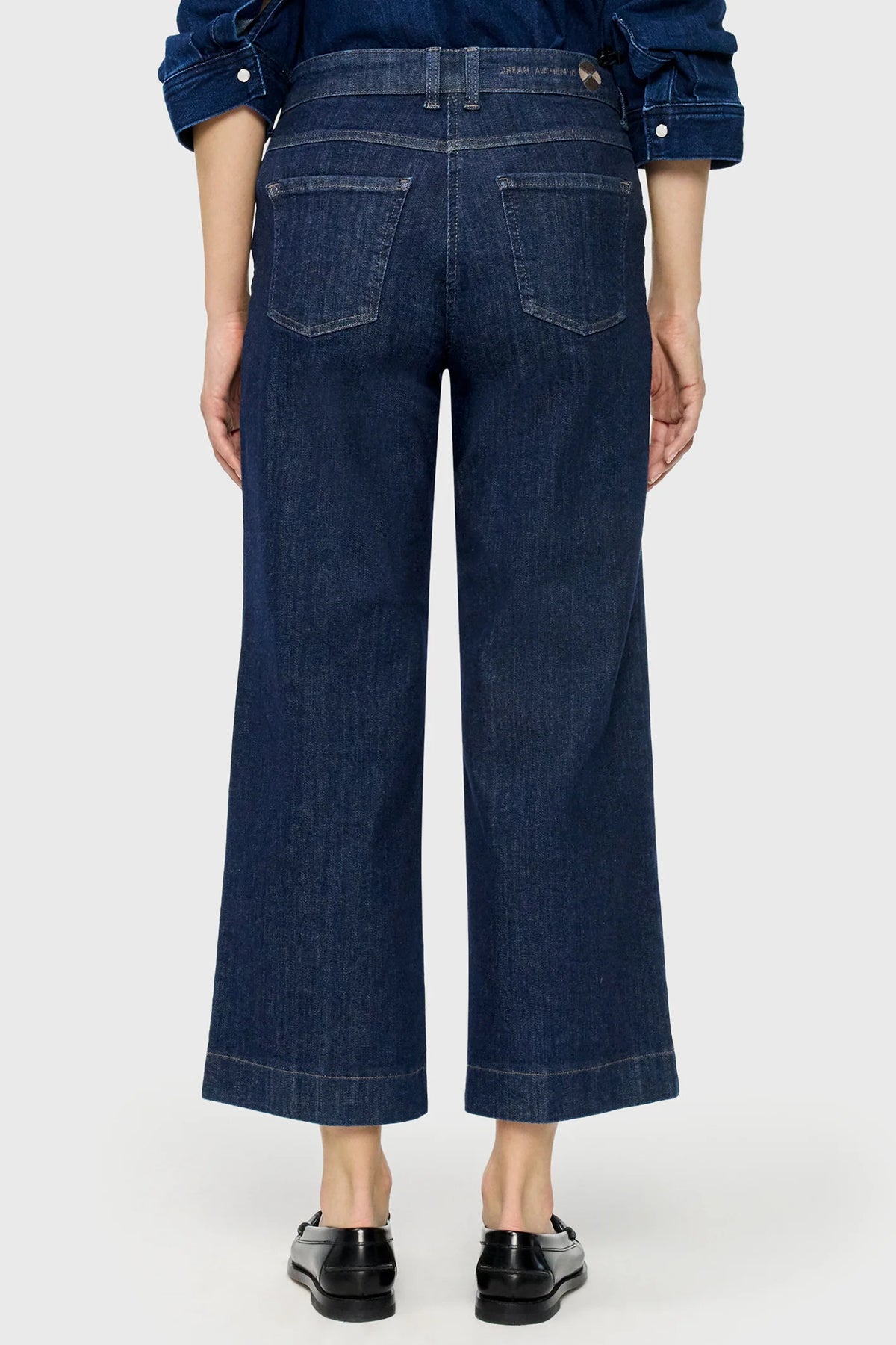 DREAM CULOTTE POCKET JEANS - FASHION RINSED WASH
