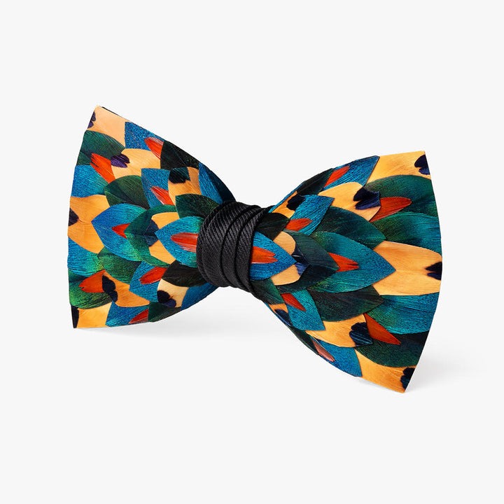 NASSAU FEATHER BOW TIE