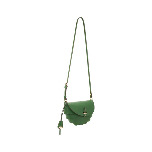 ADINA LEATHER BAG- AVOCADO