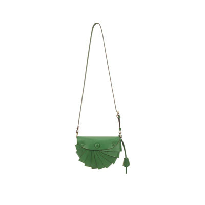 ADINA LEATHER BAG- AVOCADO