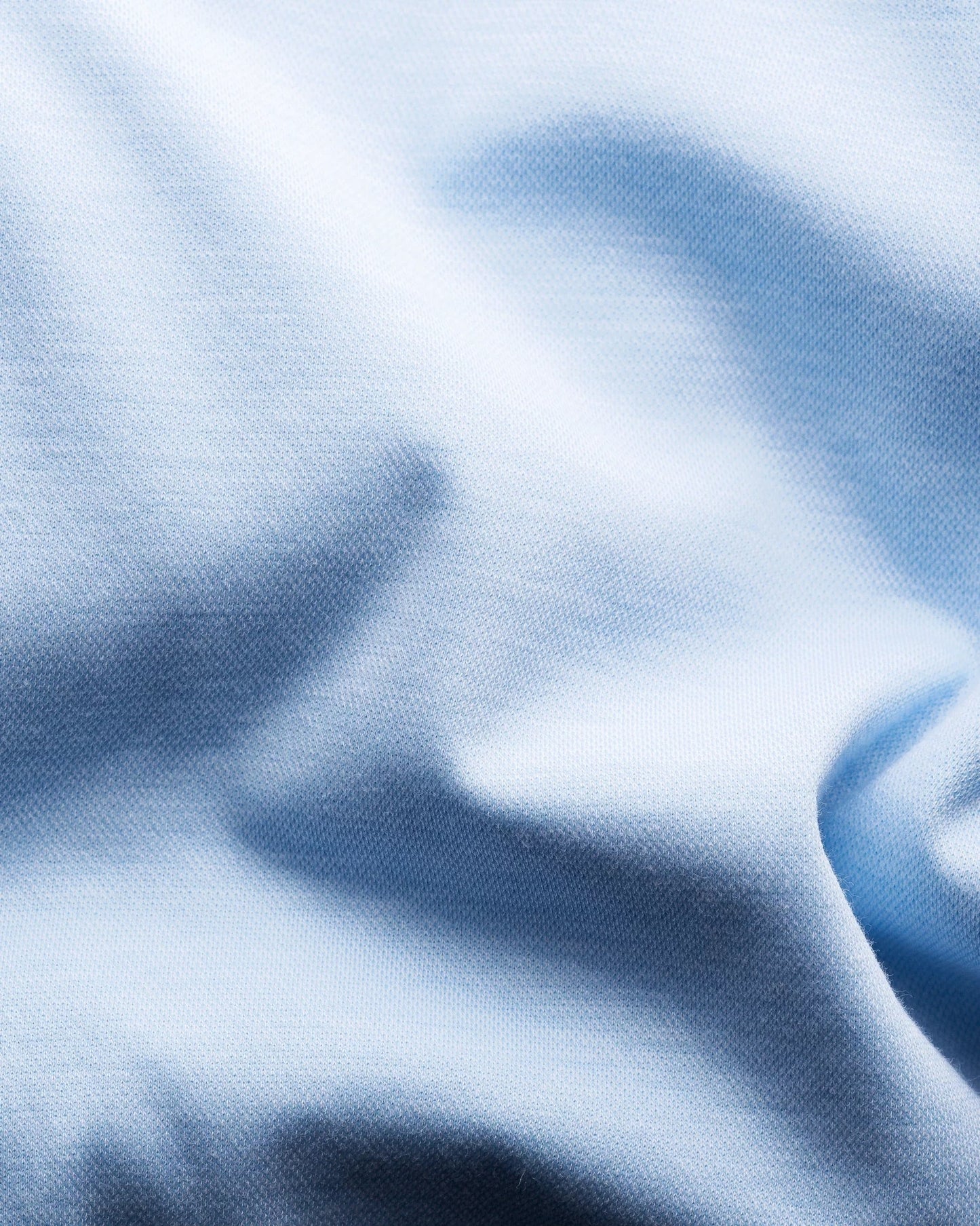 LIGHT BLUE FLOUR WAY STRETCH COTTON SHIRT