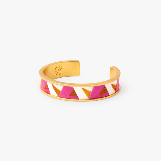 SADDLE FEATHER THIN CUFF BRACELET