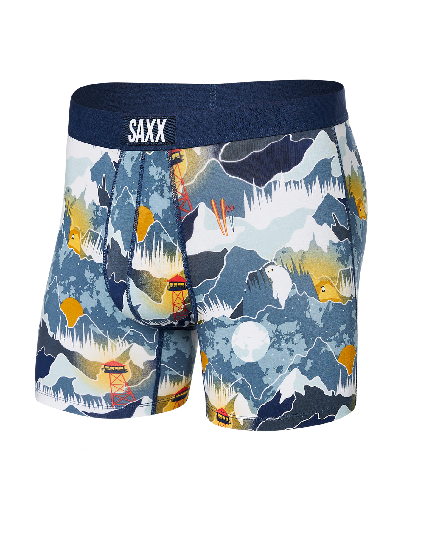 VIBE BOXER BRIEF - WINTER SKIES NAVY