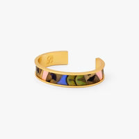 SHANNON THIN CUFF FEATHER BRACELET