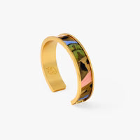 SHANNON THIN CUFF FEATHER BRACELET